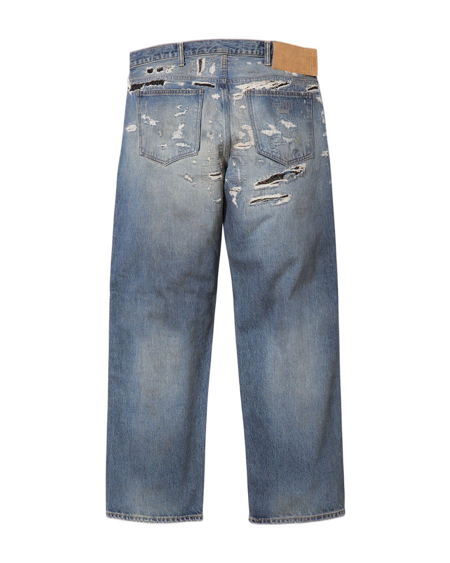Supreme®/MM6 Maison Margiela Distressed Loose Fit Selvedge Jean view 11